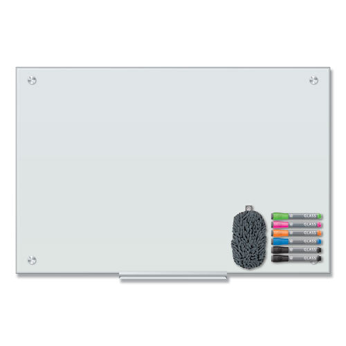 U Brands Magnetic Glass Dry Erase Board Value Pack