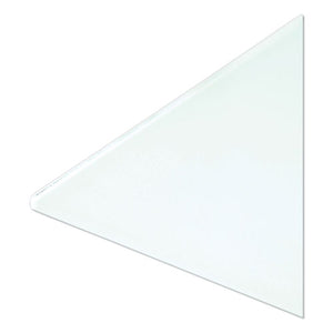 Floating Glass Dry Erase Board, 72 X 36, White