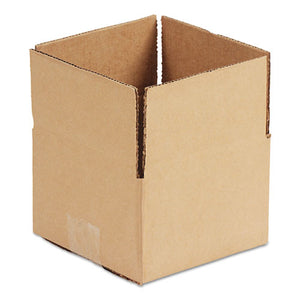 ESUFS1086 - Brown Corrugated - Fixed-Depth Shipping Boxes, 10l X 8w X 6h, 25-bundle