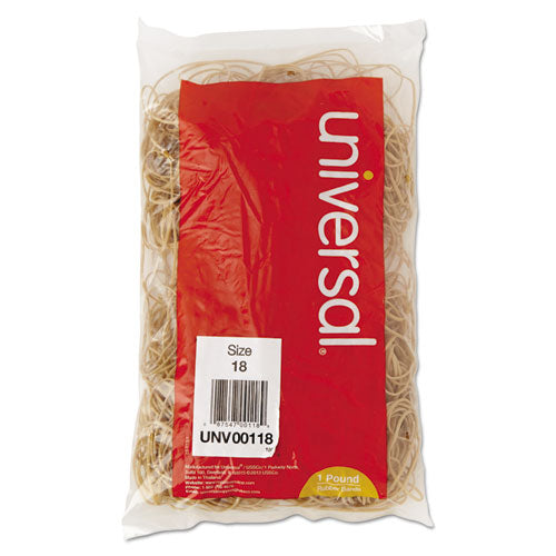 ESUNV00118 - Rubber Bands, Size 18, 3 X 1-16, 1600 Bands-1lb Pack