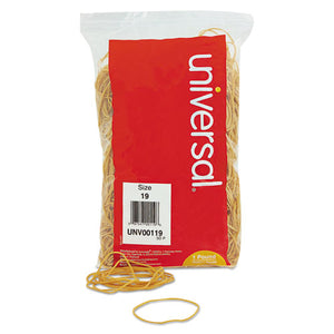 ESUNV00119 - Rubber Bands, Size 19, 3-1-2 X 1-16, 1240 Bands-1lb Pack