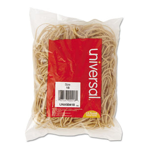 ESUNV00418 - Rubber Bands, Size 18, 3 X 1-16, 400 Bands-1-4lb Pack