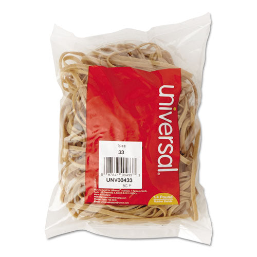 ESUNV00433 - Rubber Bands, Size 33, 3-1-2 X 1-8, 160 Bands-1-4lb Pack