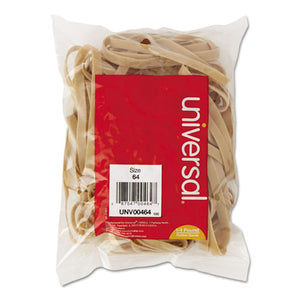 ESUNV00464 - Rubber Bands, Size 64, 3-1-2 X 1-4, 80 Bands-1-4lb Pack