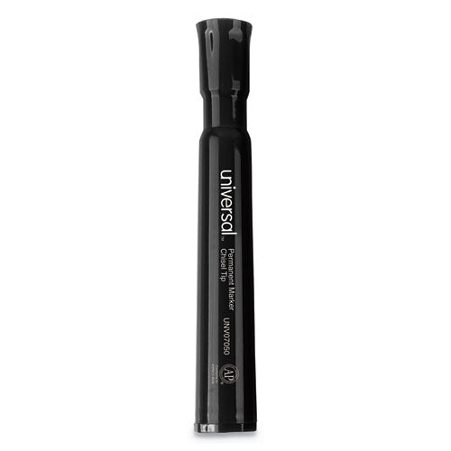 ESUNV07050 - Permanent Marker, Chisel Tip, Black, 36-pack