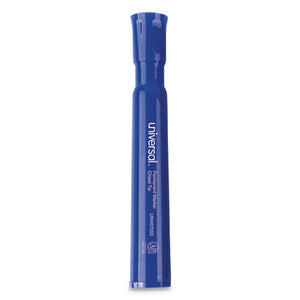 ESUNV07053 - Permanent Markers, Chisel Tip, Blue, Dozen