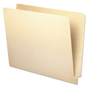 ESUNV13330 - Manila Reinforced Shelf Folder, Letter, 100-box