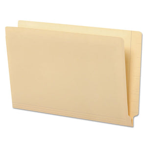 ESUNV13350 - Manila Reinforced Shelf Folder, Legal, 100-box