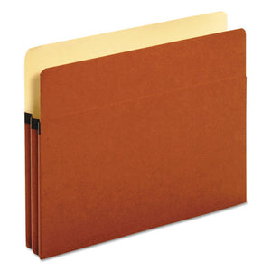 ESUNV15141 - 1 3-4 Inch Expanding File Pockets, Straight Tab, Letter, Redrope-manila, 25-box