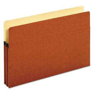 ESUNV15242 - 1 3-4 Inch Expansion File Pockets, Straight Tab, Legal, Redrope-manila, 25-box