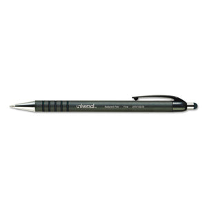 ESUNV15510 - Retractable Ballpoint Pen, Black Ink, Medium, Dozen