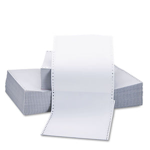 ESUNV15703 - Two-Part Carbonless Paper, 15lb, 9-1-2 X 11, Perforated, White, 1650 Sheets