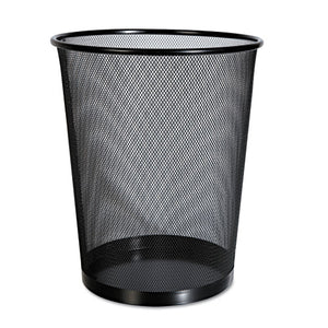 ESUNV20008 - Mesh Wastebasket, 18qt, Black