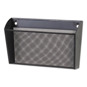 ESUNV20026 - METAL MESH WALL FILESINGLE POCKET, 14 1-8 X 3 3-8 X 8 1-8, LETTER, BLACK