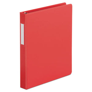 ESUNV20763 - D-Ring Binder, 1" Capacity, 8-1-2 X 11, Red