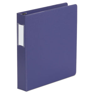 ESUNV20778 - D-Ring Binder, 1-1-2" Capacity, 8-1-2 X 11, Navy Blue