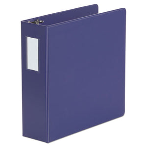 ESUNV20798 - D-Ring Binder, 3" Capacity, 8-1-2 X 11, Navy Blue