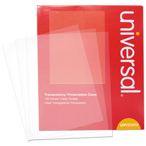 ESUNV21010 - Transparent Sheets, B&w Laser-copier, Letter, Clear, 100-pack