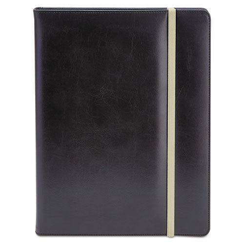 ESUNV32663 - Padfolio, 8 1-2 X 11, Vinyl, Black