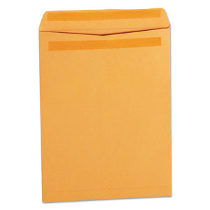 ESUNV35291 - Self Stick File Style Envelope, 12 1-2 X 9 1-2, Brown, 250-box