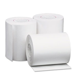 ESUNV35760 - Single-Ply Thermal Paper Rolls, 2 1-4" X 80 Ft, White, 50-carton