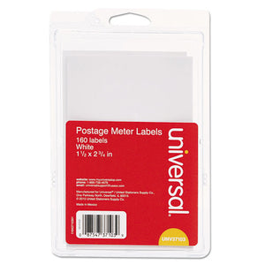 ESUNV37103 - Self-Adhesive Postage Meter Labels, 1-1-2w X 2-3-4 Or 5-1-2, We, 40 Sheets-pack