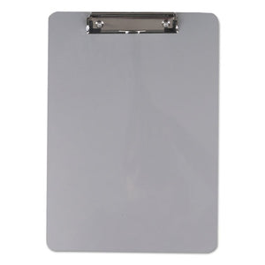 ESUNV40301 - Aluminum Clipboard With Low Profile Clip, 1-2" Capacity, 8 X 11 1-2 Sheets