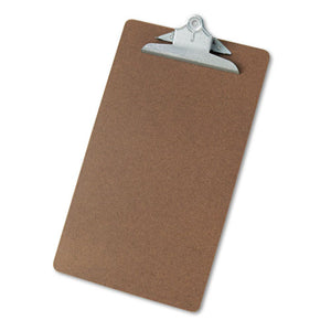 ESUNV40305 - Hardboard Clipboard, 1" Capacity, Holds 8 1-2 X 14, Brown