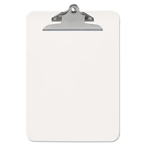 ESUNV40308 - Plastic Clipboard With High Capacity Clip, 1" Capacity, Holds 8 1-2 X 11, Clear