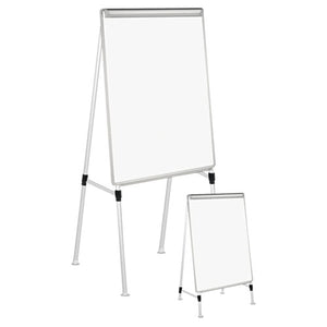 ESUNV43033 - Dry Erase Easel Board, Easel Height: 42" To 67", Board: 29" X 41", White-silver