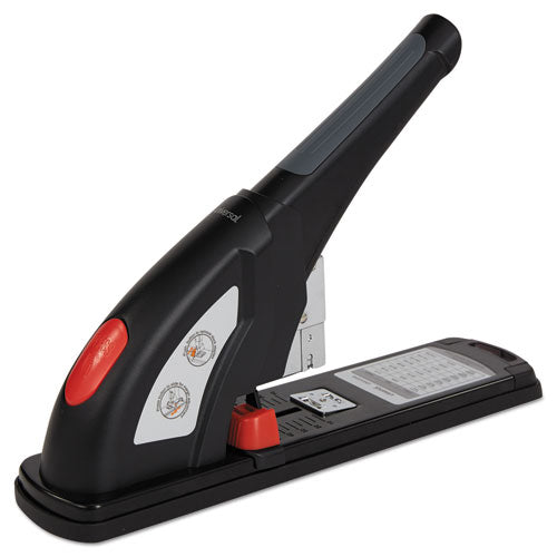 ESUNV43048 - Plastic-metal Heavy-Duty Stapler, 200-Sheet Capacity, Black-graphite