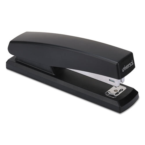 ESUNV43118 - Economy Full-Strip Stapler, 20-Sheet Capacity, 3" Throat, Black