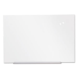 ESUNV43204 - Frameless Magnetic Glass Marker Board, 72" X 48", White