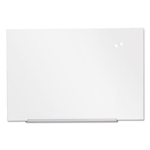 ESUNV43204 - Frameless Magnetic Glass Marker Board, 72" X 48", White