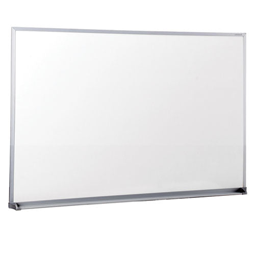 ESUNV43623 - Dry Erase Board, Melamine, 36 X 24, Satin-Finished Aluminum Frame