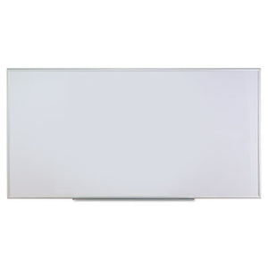 ESUNV43627 - Dry Erase Board, Melamine, 96 X 48, Satin-Finished Aluminum Frame