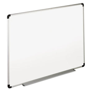 ESUNV43723 - Dry Erase Board, Melamine, 36 X 24, White, Black-gray Aluminum-plastic Frame