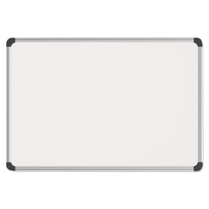 ESUNV43733 - Magnetic Steel Dry Erase Board, 36 X 24, White, Aluminum Frame