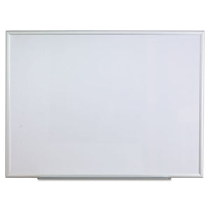 ESUNV44636 - Dry Erase Board, Melamine, 48 X 36, Aluminum Frame