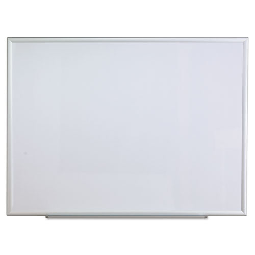 ESUNV44636 - Dry Erase Board, Melamine, 48 X 36, Aluminum Frame