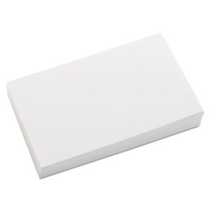 ESUNV47200 - Unruled Index Cards, 3 X 5, White, 100-pack