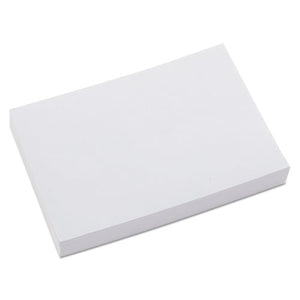 ESUNV47220 - Unruled Index Cards, 4 X 6, White, 100-pack