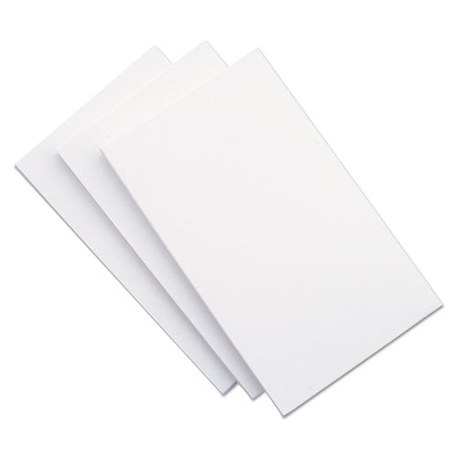 ESUNV47240 - Unruled Index Cards, 5 X 8, White, 100-pack