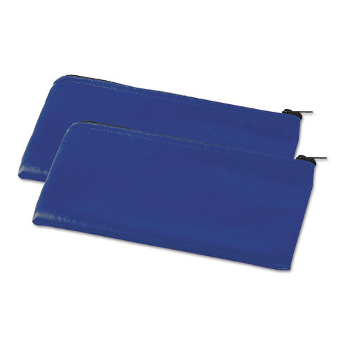 ESUNV69020 - Zippered Wallets-cases, 11 X 6, Blue, 2 Per Pack