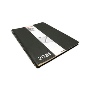 Weekly Planner, 11 X 8, Black, 2021