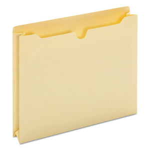 ESUNV76300 - Economical File Jackets With Two Inch Expansion, Letter, 11 Point Manila, 50-box