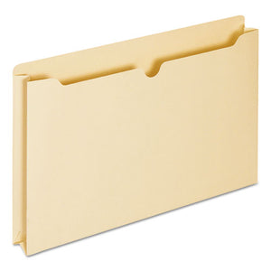 ESUNV76500 - Economical File Jackets With Two Inch Expansion, Legal, 11 Point Manila, 50-box