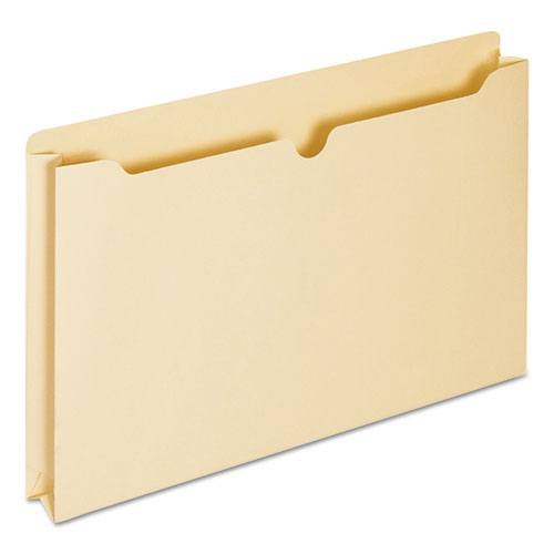 ESUNV76500 - Economical File Jackets With Two Inch Expansion, Legal, 11 Point Manila, 50-box