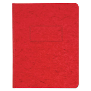 ESUNV80579 - Pressboard Report Cover, Prong Clip, Letter, 3" Capacity, Executive Red