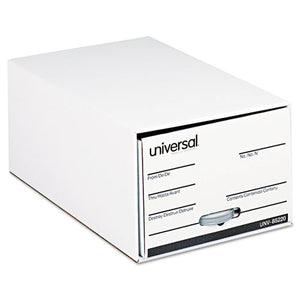 ESUNV85220 - Storage Box Drawer Files, Legal, Fiberboard, 15" X 24" X 10", White, 6-carton